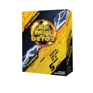HIGH VOLTAGE DETOX FAST FLUSH CAPSULES (6CT/BOX 12 UNIT DISPLAY)