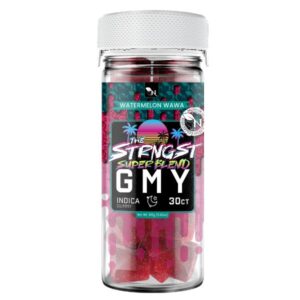 AGFN THE STRONGEST SUPER BLEND (DELTA 8 + DELTA 9 + HHC +THC-P) 6000mg GUMMIES 30CT/JAR