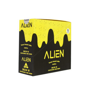 ALIEN DELTA 10 DISPOSABLE (1GM)  5CT/BOX