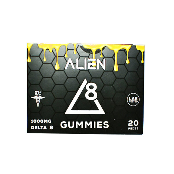 ALIEN DELTA 8 GUMMIES 1000 MG 20 PC/PCK