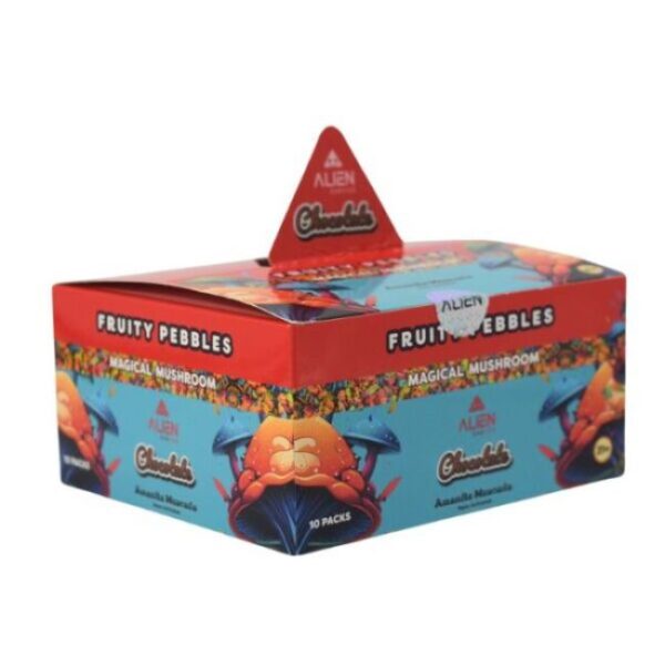 ALIEN MAGICAL MUSHROOM AMANITA MUSCARIA CHOCOLATE BARS 10CT/ BOX