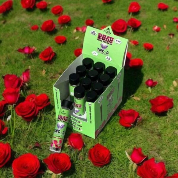 ALIEN THC-A DIAMOND INFUSED ROSE PETALS 1.5GM PRE ROLLS 12CT/BOX