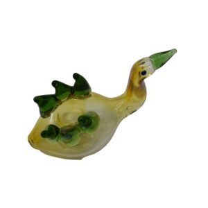 SILVER DUCK ANIMAL HAND PIPE