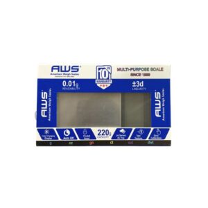AWS ACP-220 COLOR CHANGING DISPLAY SCALE (BLACK)
