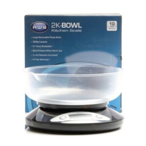 AWS 2K-BOWL KITCHEN SCALE