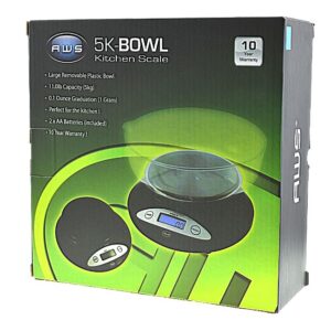 AWS 5K-BOWL KITCHEN SCALE