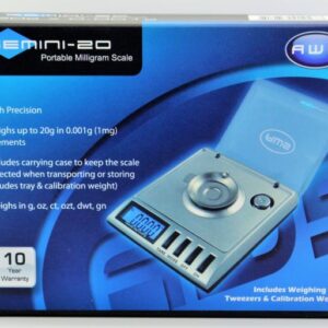 AWS GEMINI-20 PORTABLE MG SCALE (20 X 0.001G)