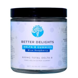 BETTER DELIGHTS DELTA 8 GUMMIES 600MG (10.58oz)