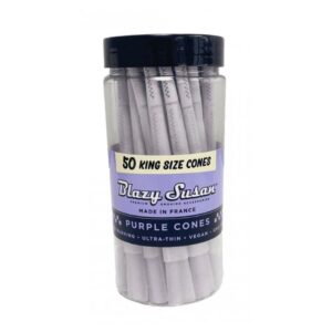 BLAZY SUSAN KING SIZE CONES 50CT/JAR