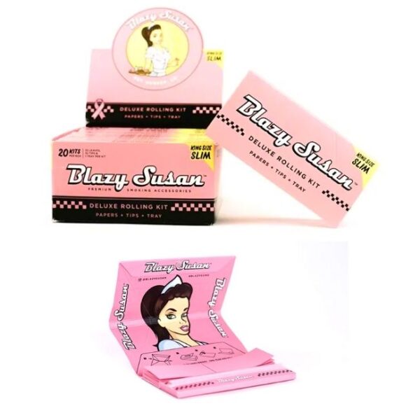 BLAZY SUSAN KING SIZE SLIM DELUXE ROLLING KIT 20 KITS PER BOX