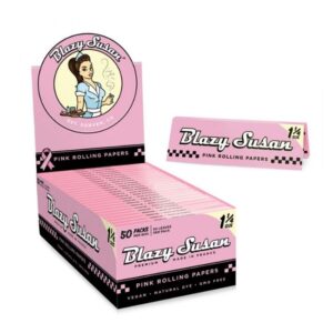 BLAZY SUSAN PINK 1 1/4 ROLLING PAPER 50PACK/BOX