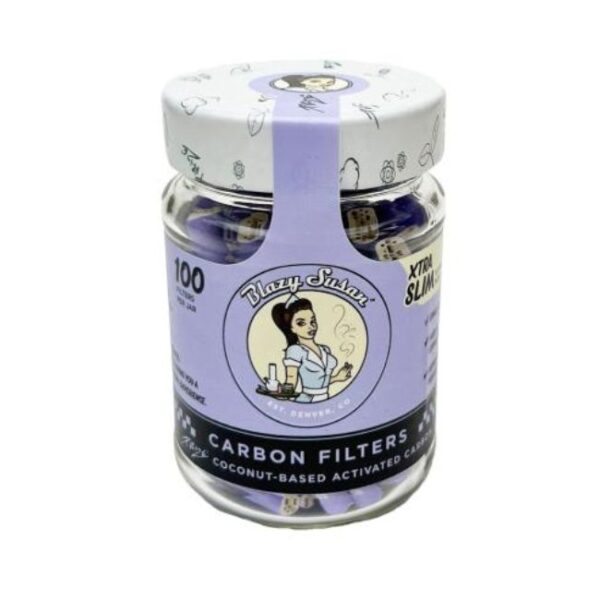 BLAZY SUSAN PURIZE CARBON FILTER TIPS JAR
