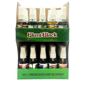 BLUNT BLACK USA  AIR FRESHNER SPRAY 50CT DISPLAY
