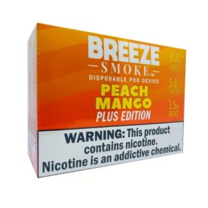 BREEZE PLUS DISPO (35ML) 800PUFFS 10CT/BOX