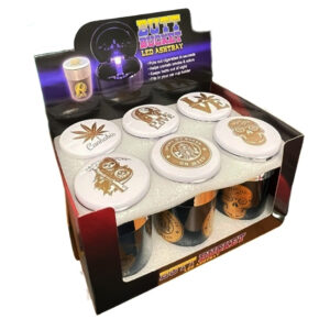 BUTT BUCKET LED ASHTRAY 6CT/BOX