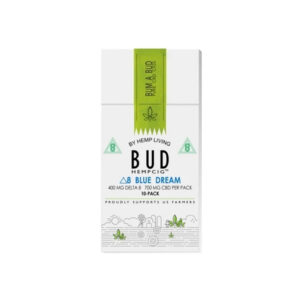 BUD HEMP DELTA 8 CIGARETTE ( BLUE DREAM) 10PK / BOX