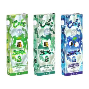 CAKE STAX 3.0 THC-A CDT 3GM DISPO 5CT/ BOX