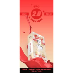 CAKE 2GM TKO (THC-M+D8 +THC-A+THC-P) CART 5CT/BOX