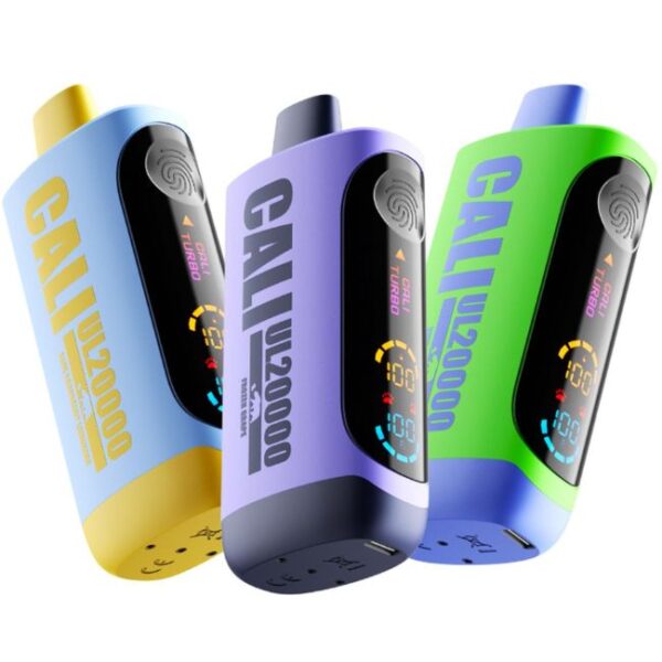 CALI UL20000 (120 ML) 20K PUFFS DISPOSABLE VAPE 6CT/DISPLAY