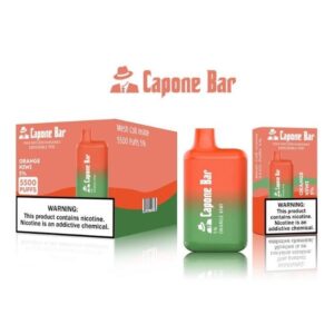 CAPONE BAR DISPOSABLE 5500PUFFS 10CT/BOX