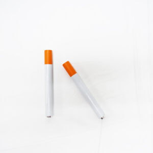 SHORT CERAMIC CIGARETTE ONE HITTER (SINGLE)