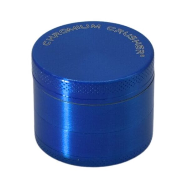 CHROMIUM CRUSHER ALLOY FLAT 4 PARTS 40MM COLOR GRINDER SINGLE