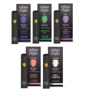 COASTAL CLOUDS DELTA 8 THC + HHC-P LIVE RESIN 2GM HIGH POTENCY DISPO 5CT/BOX