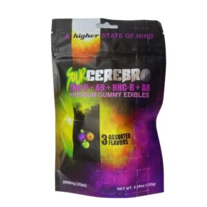 CEREBRO 100MG THC-P SOUR  ASSORTED GUMMIES 20/PK  (3 ASSORTED FLAVORS)