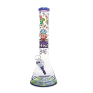 CHEECH GLASS 13" SPACED OUT TUBE BEAKER