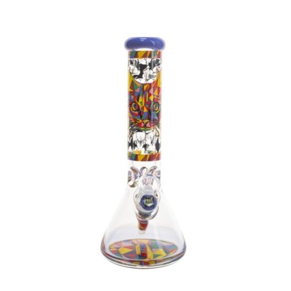 CHEECH GLASS 13" RETRO CAT BEAKER