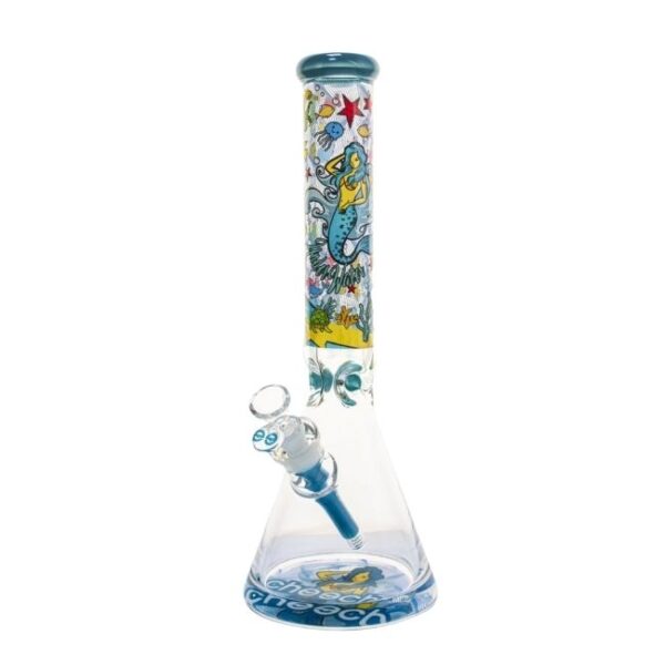 CHEECH GLASS 15" MERMAID BEAKER