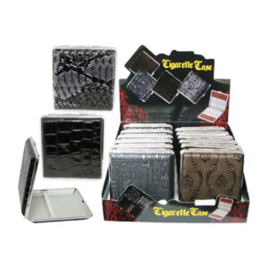 SQUARE LEATHER PRINTED CIGARETTE 12CT/CASE  (LS3)
