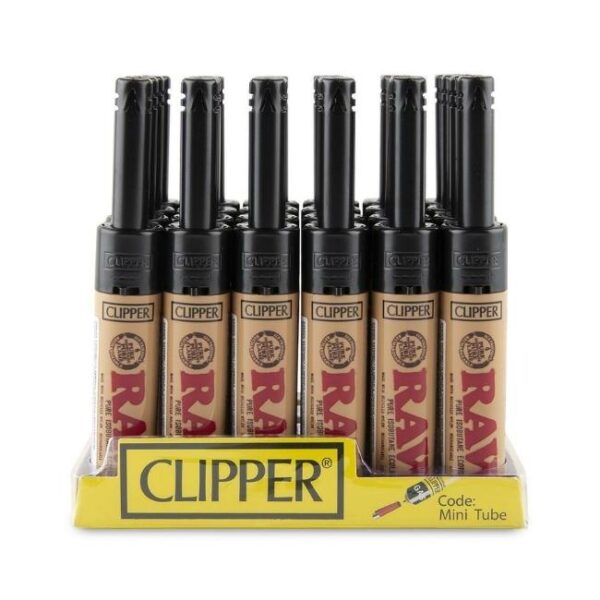 CLIPPER RAW ECO TOP ELECTRONIC LIGHTER 24CT/ DISPLAY