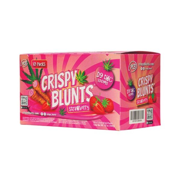 CRISPY BLUNTS THCA 100MG EDIBLE 10CT/ BOX