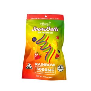 CRUMBS DELTA 8 SOUR BLETS 3000MG 10CT/ BAG