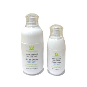 CUREVANA DELTA 8 RELIEF CREAM (ICY MINT)