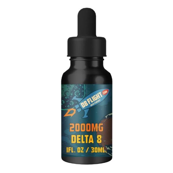 D8FLIGHT DELTA 8 2000MG TINCTURE 30ML BOTTLE