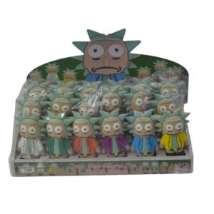 CLASSIC STYLE RICK & MORTY SILICONE HAND PIPE 18CT/ DISPLAY