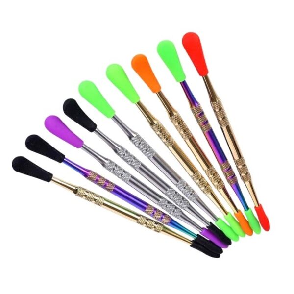 STANDARD TITANIUM DABBER WITH SILICONE TIP 10CT/PACK