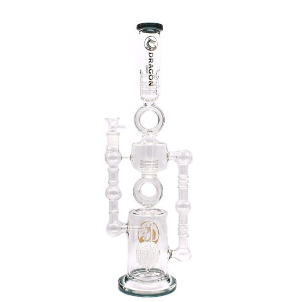 DRAGON GLASS 20" GLASS WATER PIPE
