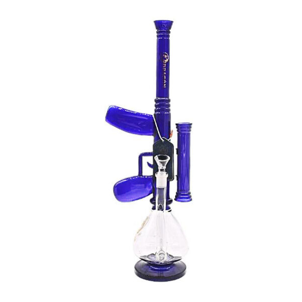 DRAGON GLASS 18" AK 47 DESIGN WATER PIPE