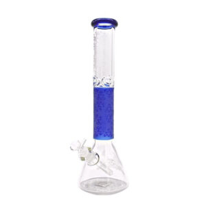 DRAGON GLASS 14" BEAKER GLASS WATER PIPE