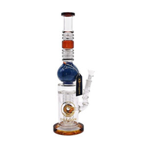 DRAGON GLASS 16" HIGH QUALITY HEAVY DUTY GLASS WATER PIPE