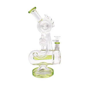 DRAGON GLASS 12" GLASS WATER PIPE