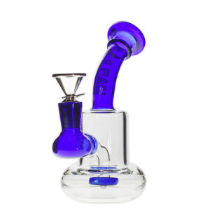 GLASS 7"INCH MALIC BLIME DESIGN WATERPIPE