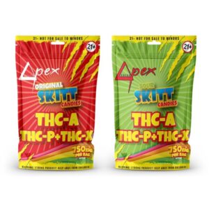 DELTAPEX THC-A + THC-P + THC-X SKITT CANDIES 750MG/BAG
