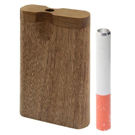 NATURAL WOODEN DUGOUT WITH ONE HITTER (DUGSH02)