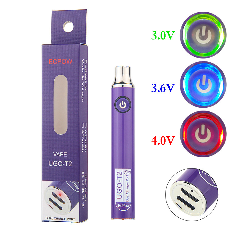 ECPOW UGO-T2 BATTERY DUAL CHARGER PORT 900 mAh - Image 2