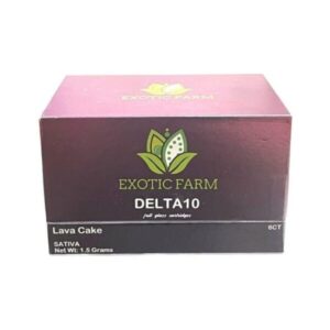 EXOTIC FARM DELTA 10 (1.5GM) CARTRIDGES 6CT/ BOX