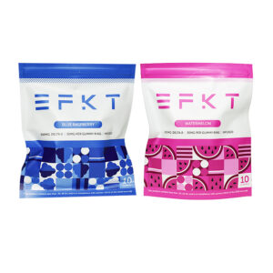 EFKT DELTA 8 GUMMIES 300 MG 5 POUCHES / BOX